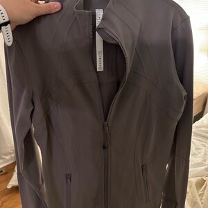 lululemon athletica Women's gray Taupe Utility Jacket 10